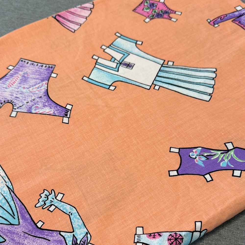Colorful Dress Patterned Fabric